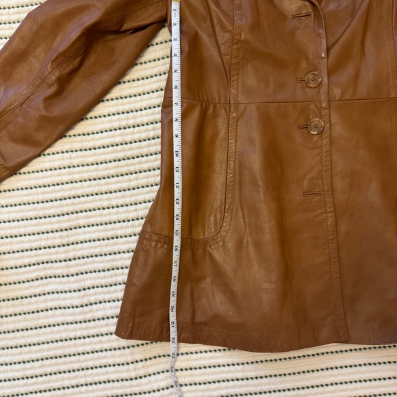 VTG Imperial Real Leather & Sportswear Jacket Fully Lined | Size 8P - Picture 8 of 11